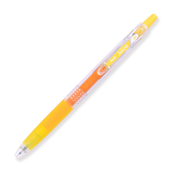 Pilot Juice Gel Pen - 0.5 mm - Yellow - Stationery Pal