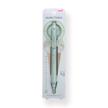 Uni Kurutoga KS Mechanical Pencil 0.5mm - Green - Stationery Pal