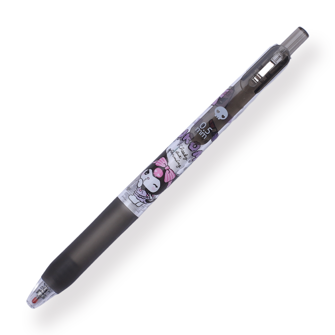 Kuromi Sanrio Gel Pen 0.5mm - Black Ink - Set of 3 - Stationery Pal