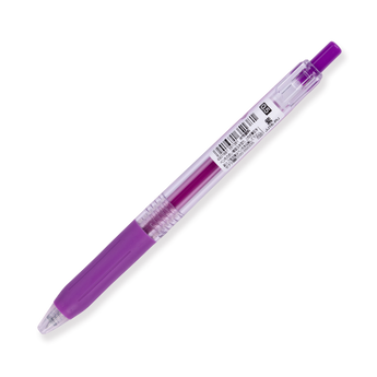 Zebra Sarasa Clip Gel Pen - 0.5 mm - Purple - Stationery Pal