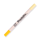 Kuretake Zig Brushables Brush Pen - Pure Yellow 050 - Stationery Pal