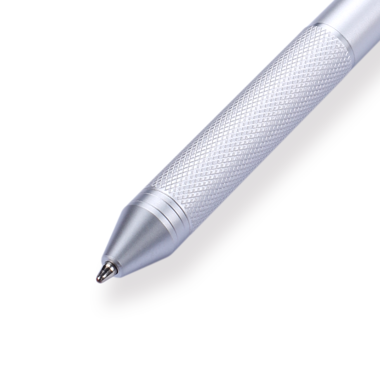 4 in 1 Metal Ballpoint Pen - 0.5 mm - Silver — Stationery Pal
