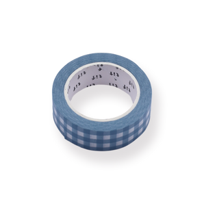 Gingham Washi Tape - Blau