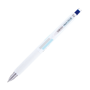 Zebra Mark-On Alpha Retractable Gel Pen - Highlighter Safe, Low Center of Gravity, 2026 New Arrival