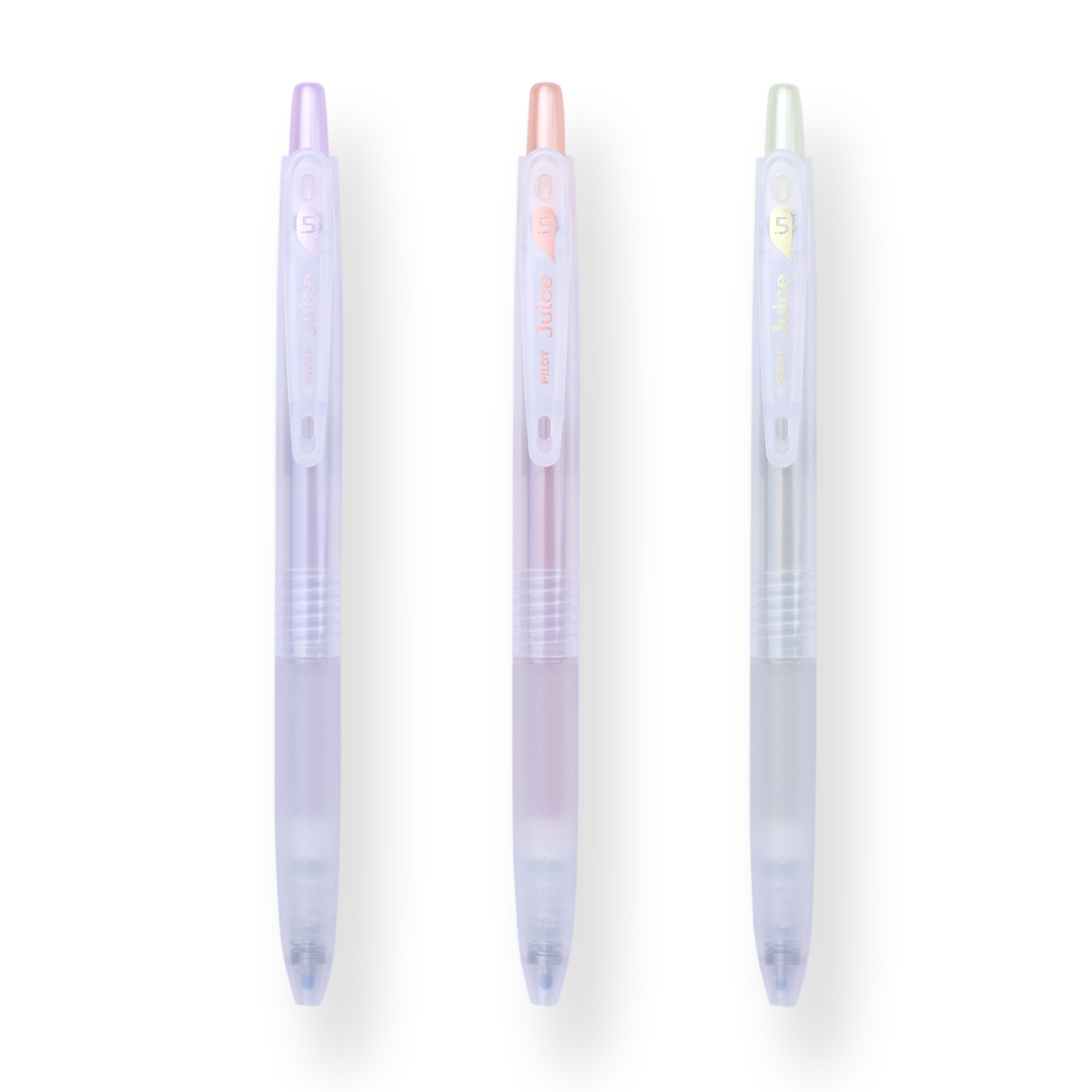 Pilot Juice Metallic Color Gel Pen - Circus Series - 0.5 mm - 3 color Set - Sun - Stationery Pal