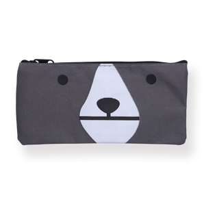 Emoji Pencil Case - Gray - Stationery Pal