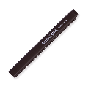 Shachihata Artline Stix Brush Marker - Dark Brown - Stationery Pal