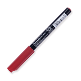 Kuretake Zig Fudebiyori Brush Pen - Deep Red 260 - Stationery Pal