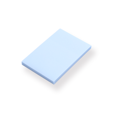 Transparent Shimmering Sticky Notes - Small - Blue - Stationery Pal