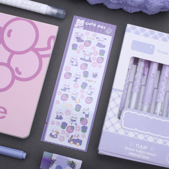 Stationery Pal Stationery Set - Grape - Stationery Pal