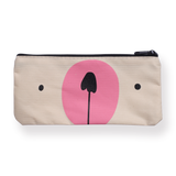 Emoji Pencil Case - Beige - Stationery Pal