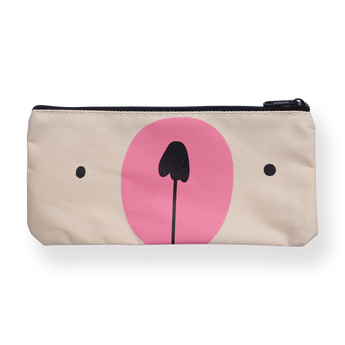 Emoji Pencil Case - Beige - Stationery Pal