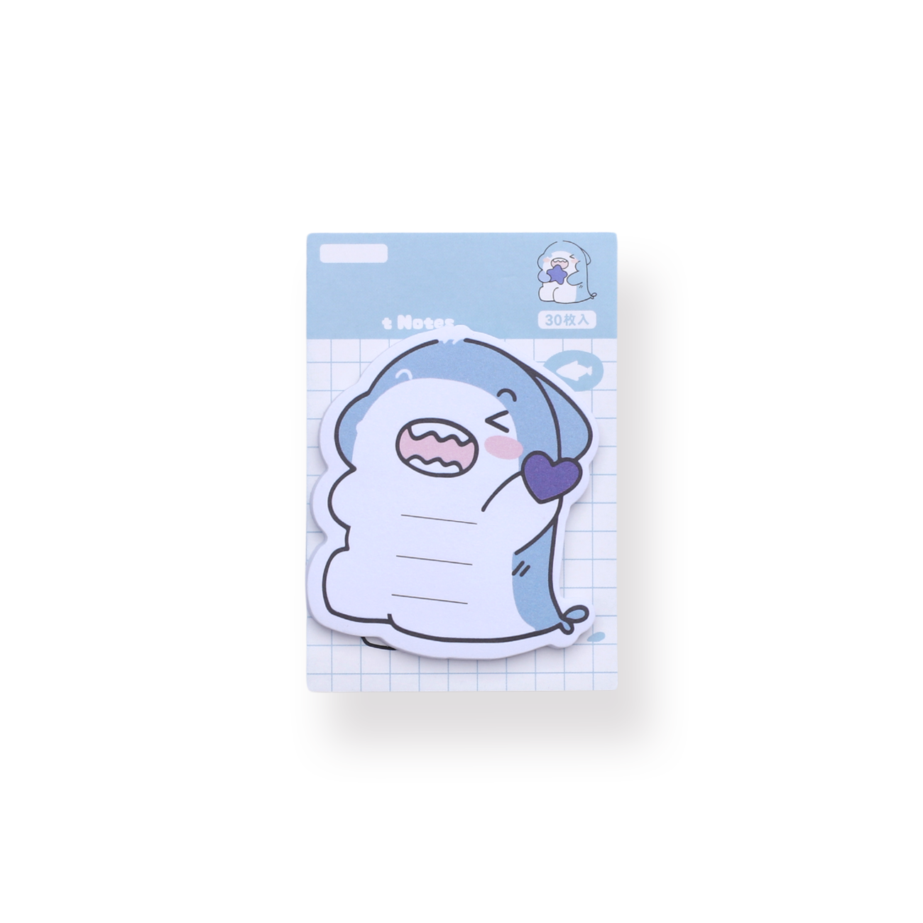 Shark Sticky Notes - 30 Sheets — Stationery Pal