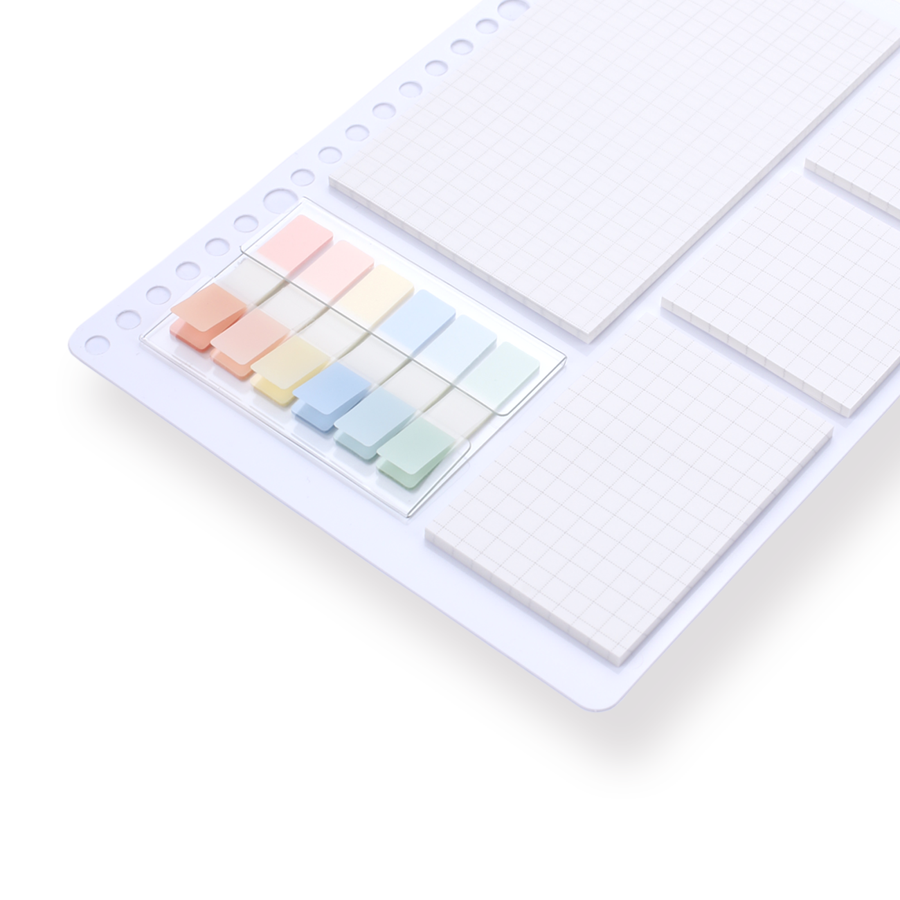 A5 Size Sticky Notes Set - Grid - Stationery Pal