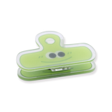 Acrylic Paper Clip - Green - Stationery Pal