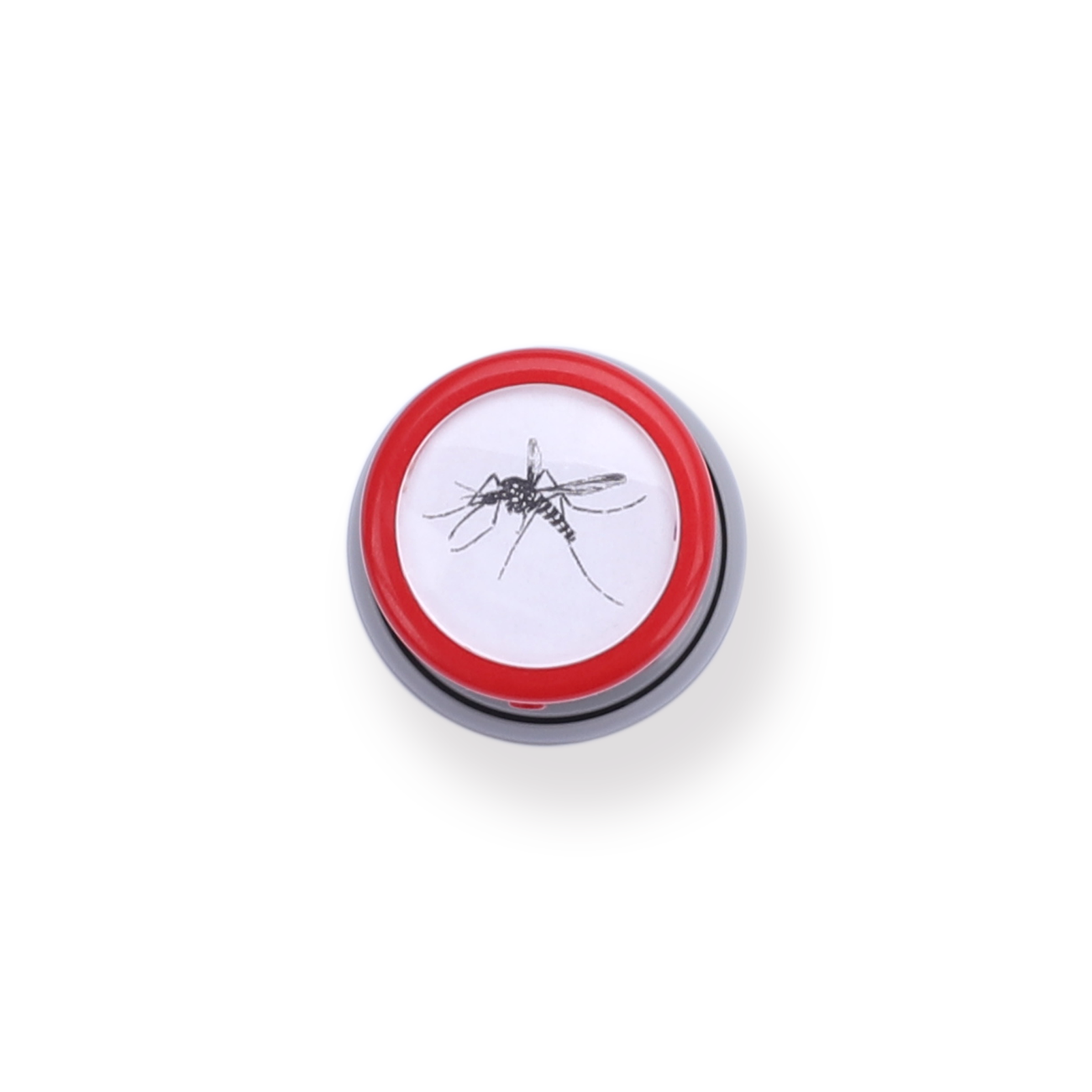 Alive Mosquito Pattern Stamp - Red