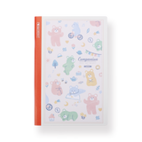 Animal Notebook - A5 - Grid - Color Bear - Stationery Pal