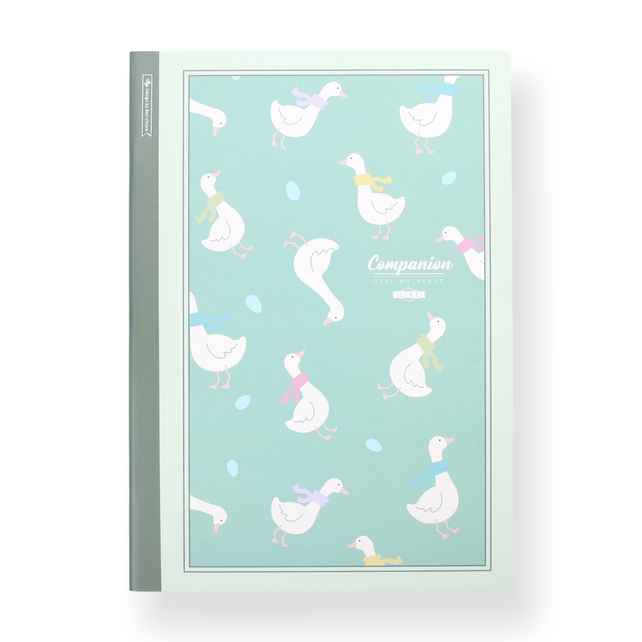 Notebook Goose Animal Notebook - B5 - 8 mm Ruled - Goose – Stationery Pal