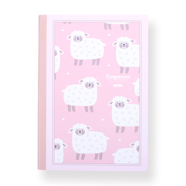 Animal Notebook - B5 - 8 mm Ruled - Sheep - Stationery Pal