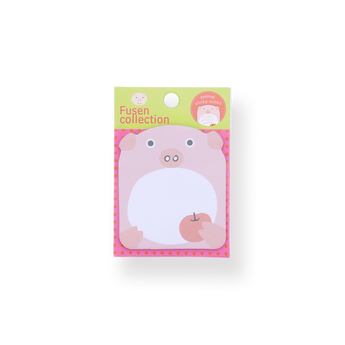 Animals Sticky Notes - Pig - Stationery Pal