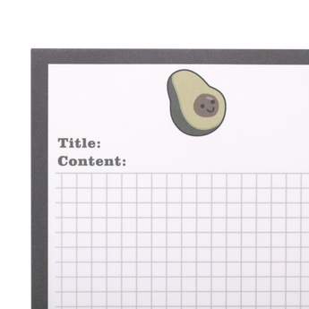 Avocado Notepad - Stationery Pal