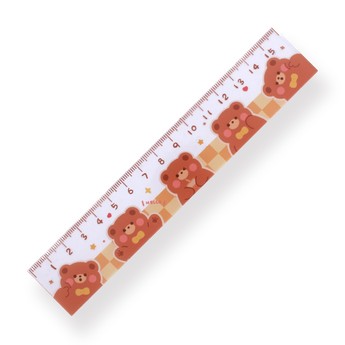 Bear Ruler - 15 cm - Stationery Pal