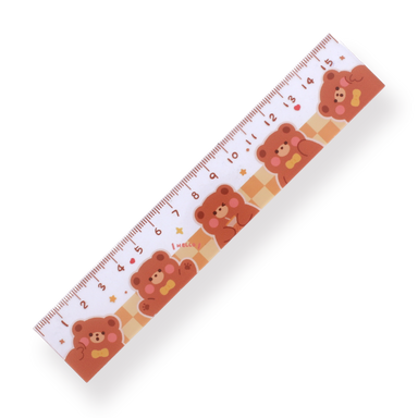 Bear Ruler - 15 cm - Stationery Pal