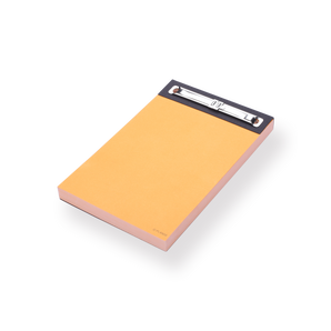 Belt Binding Notepad - Orange - Stationery Pal