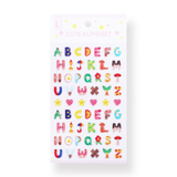 Bonito Alphabet Stickers - Stationery Pal