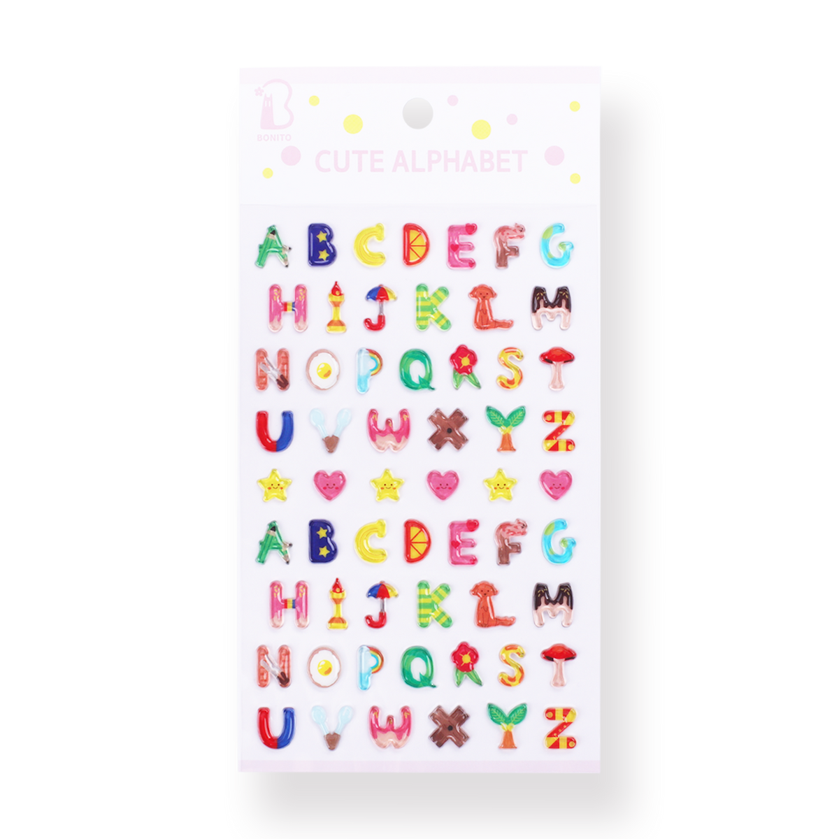 Bonito Alphabet Stickers — Stationery Pal