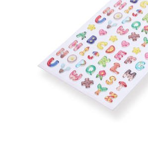 Bonito Alphabet Stickers - Stationery Pal