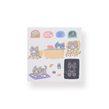 Bonito Cat's Today Stickers - Stationery Pal