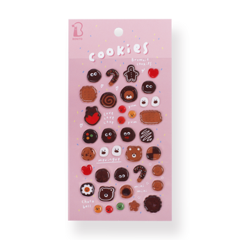 Bonito Cookies Stickers - Stationery Pal