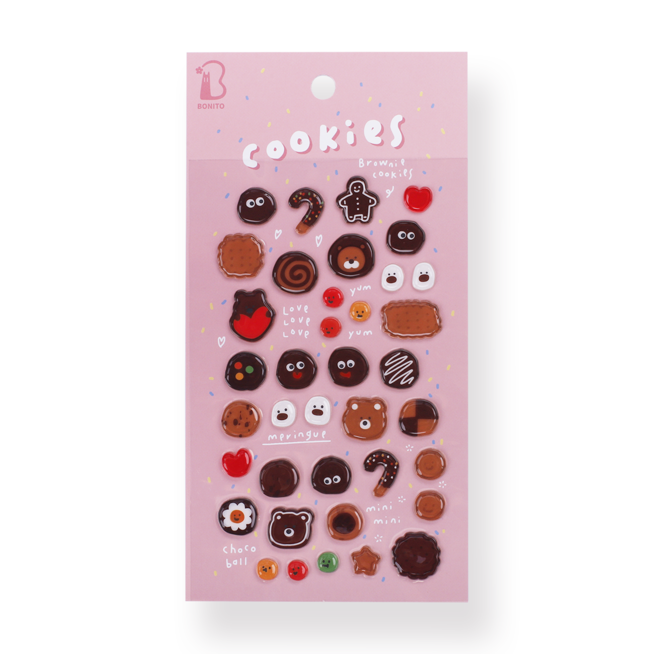 Bonito Cookies Stickers - Stationery Pal