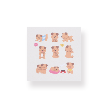 Bonito Dog Life Stickers - Stationery Pal