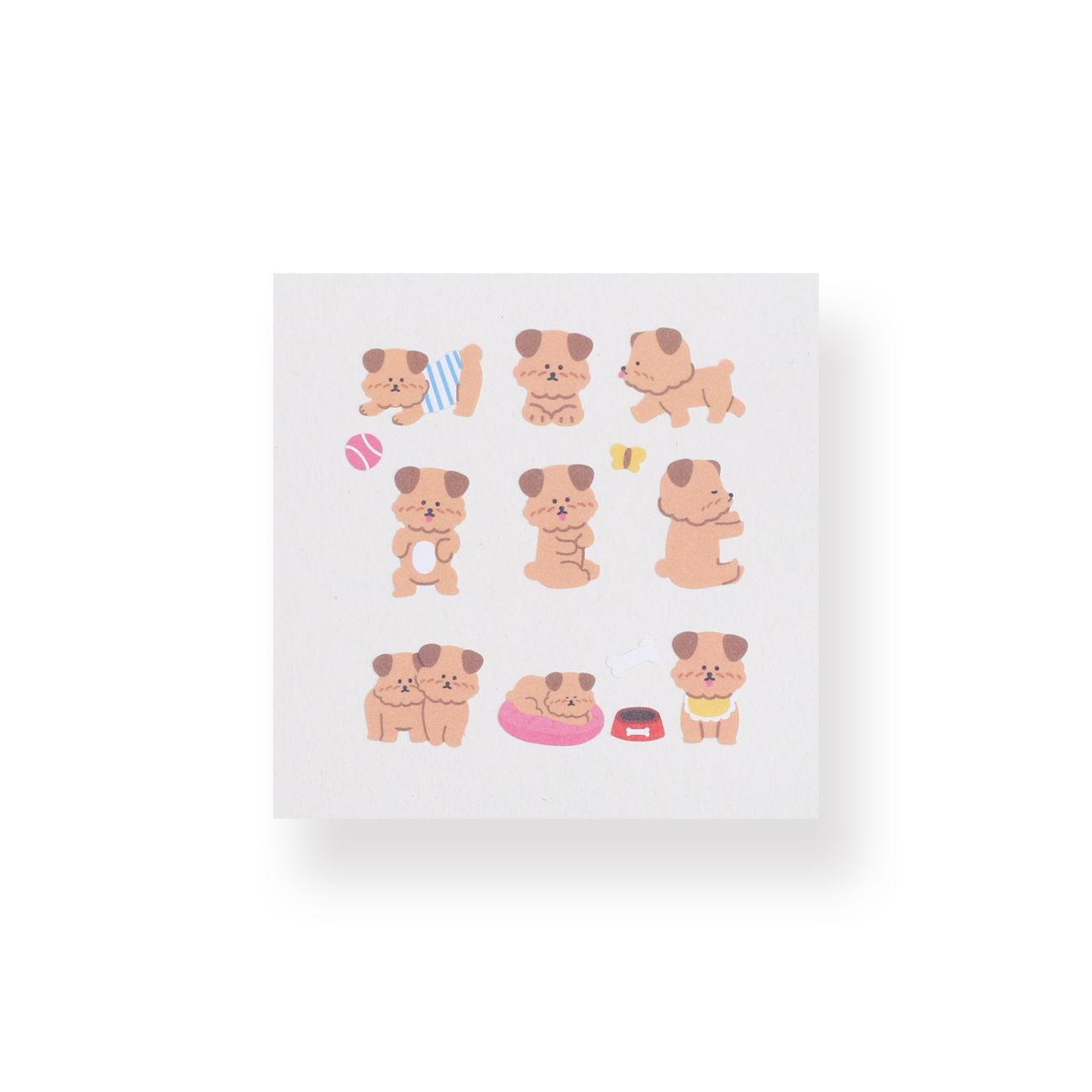 Bonito Dog Life Stickers - Stationery Pal