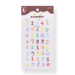 Bonito Number Stickers - Stationery Pal