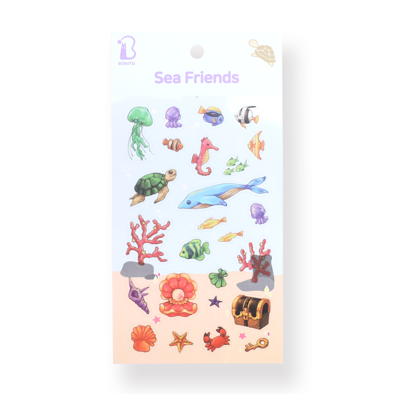 Bonito Sea Friends Stickers - Stationery Pal