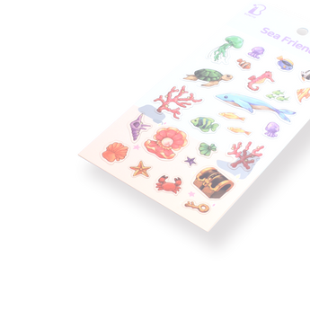 Bonito Sea Friends Stickers - Stationery Pal