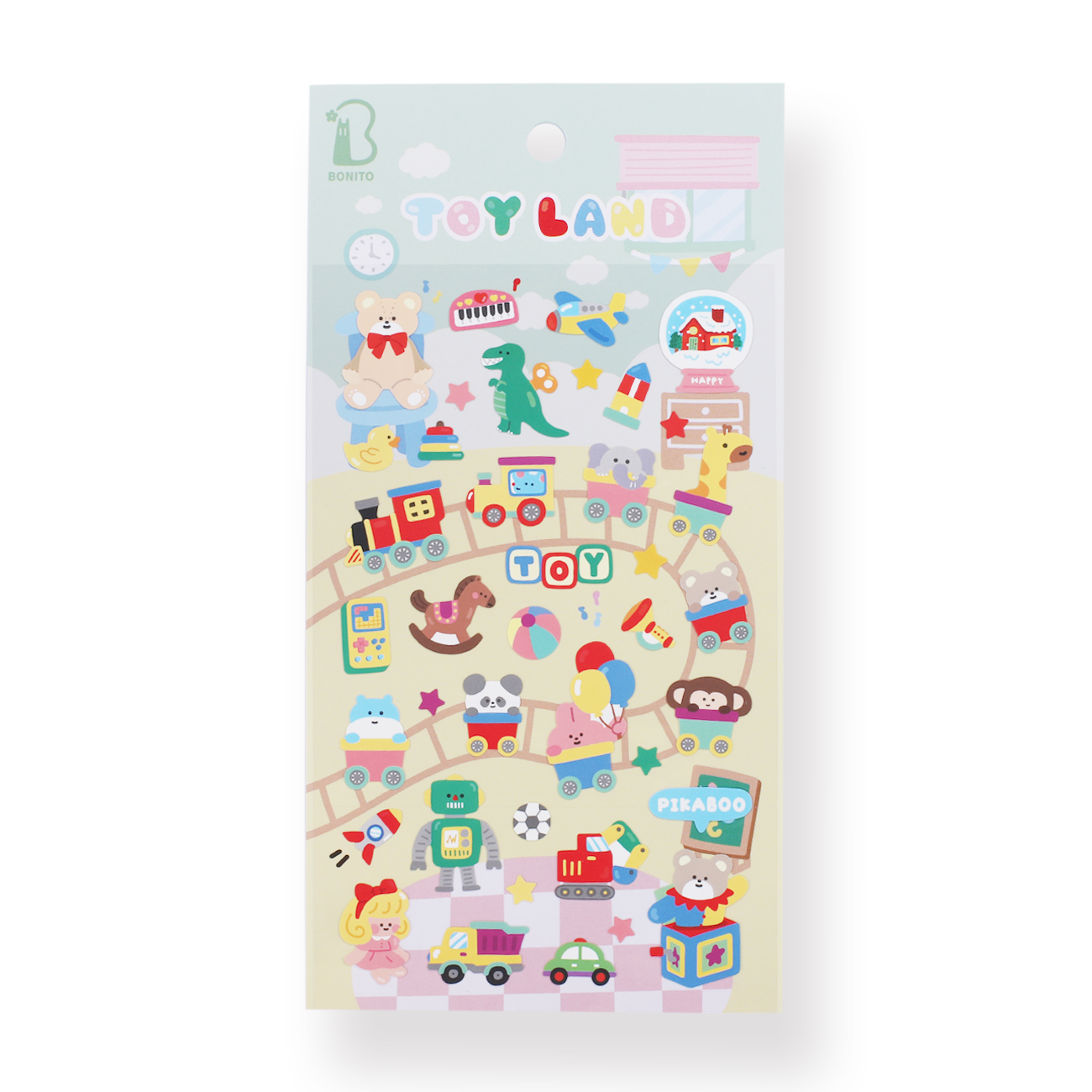 Bonito Toy Land Stickers - Stationery Pal