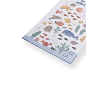 Bonito Under the Sea Stickers - Stationery Pal