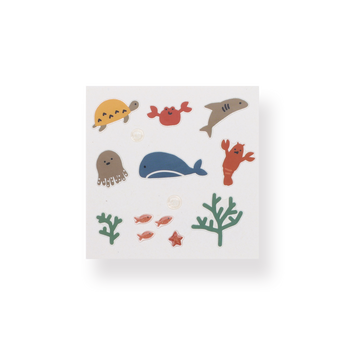 Bonito Under the Sea Stickers - Stationery Pal