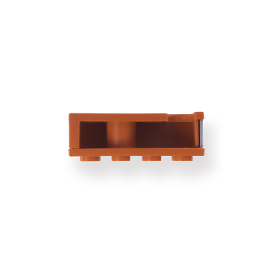 Building Block Tape Dispenser - Orange - Stationery Pal