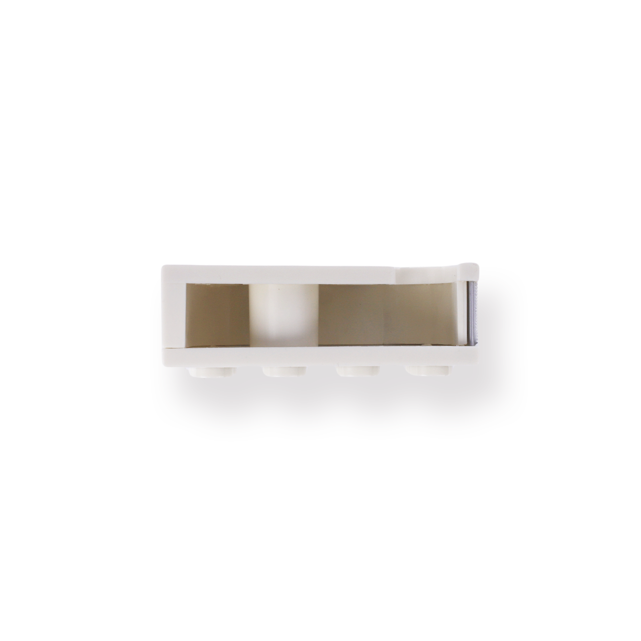 Building Block Tape Dispenser - White - Stationery Pal