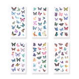 Butterfly Washi Sticker - Set of 6 - Stationery Pal