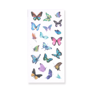 Butterfly Washi Sticker - Set of 6 - Stationery Pal