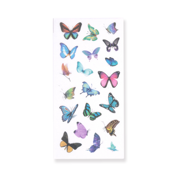 Butterfly Washi Sticker - Set of 6 - Stationery Pal