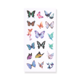 Butterfly Washi Sticker - Set of 6 - Stationery Pal