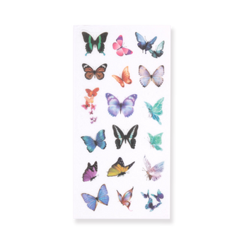 Butterfly Washi Sticker - Set of 6 - Stationery Pal