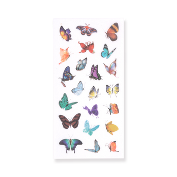 Butterfly Washi Sticker - Set of 6 - Stationery Pal